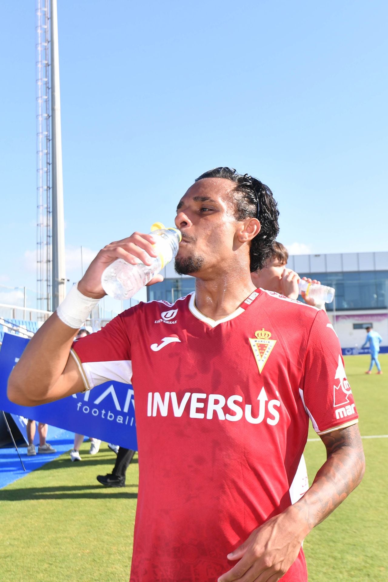 Las imágenes del partido de pretemporada entre el Real Murcia y el Albacete Balompié