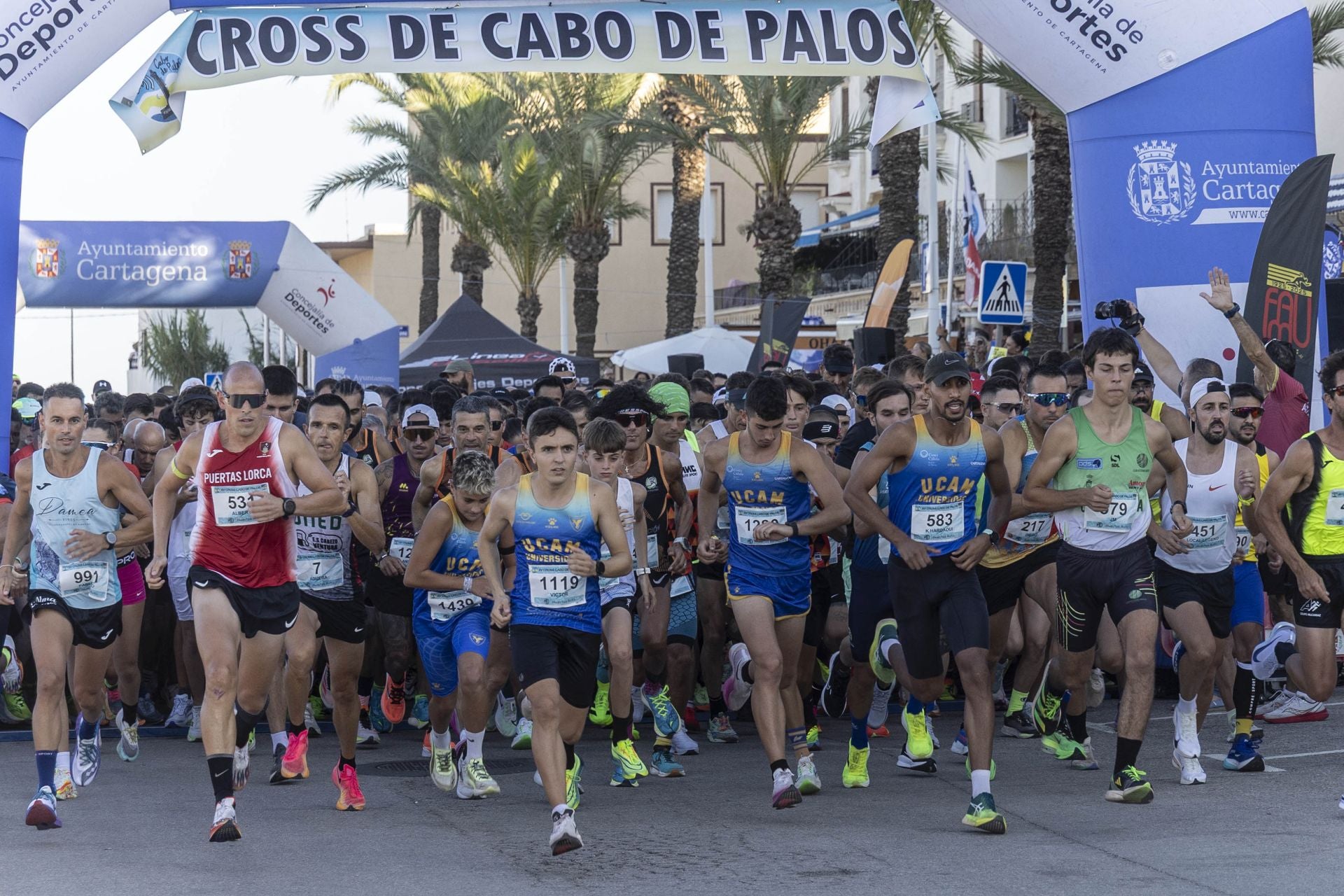 En imágenes, el 15º Cross de Cabo de Palos