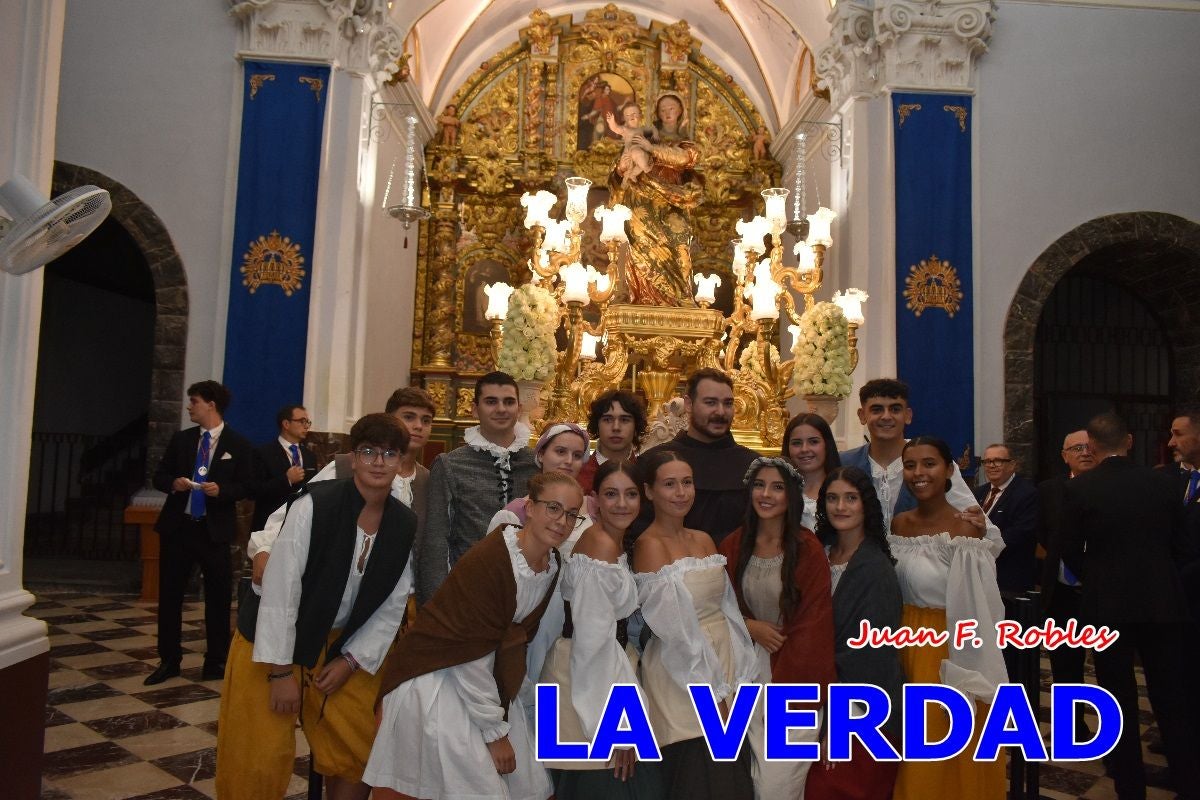 Imágenes del traslado de la Virgen de las Maravillas para abrir el Año Jubilar en Cehegín
