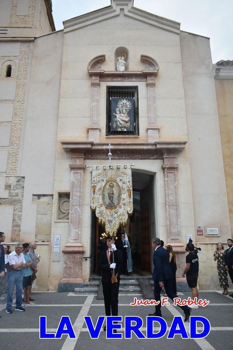 Imágenes del traslado de la Virgen de las Maravillas para abrir el Año Jubilar en Cehegín