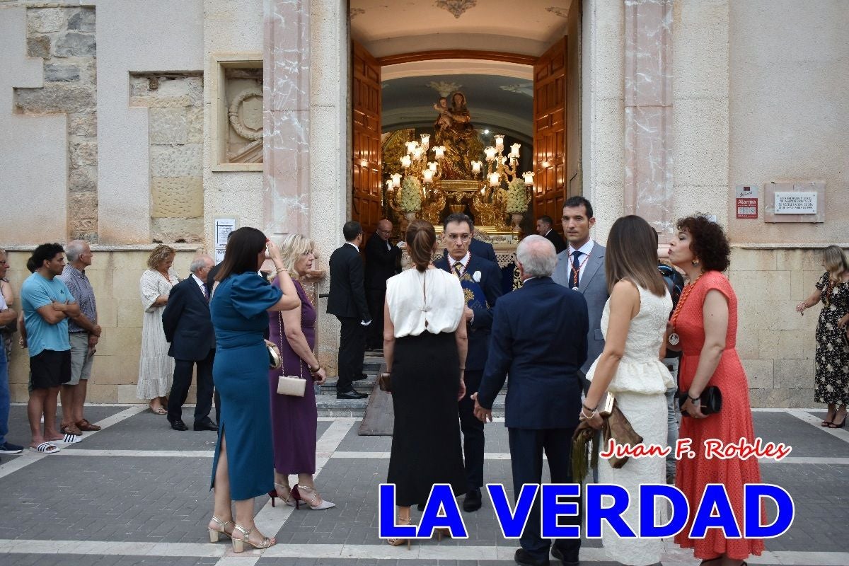 Imágenes del traslado de la Virgen de las Maravillas para abrir el Año Jubilar en Cehegín
