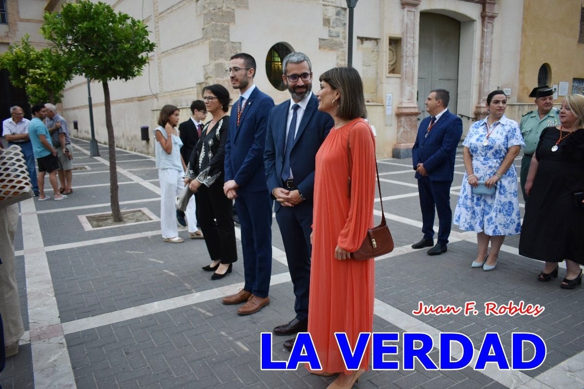 Imágenes del traslado de la Virgen de las Maravillas para abrir el Año Jubilar en Cehegín