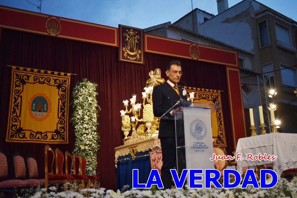 Imágenes de la Misa Solemne de la Apertura del Año Jubilar de la Virgen de las Maravillas en Cehegín