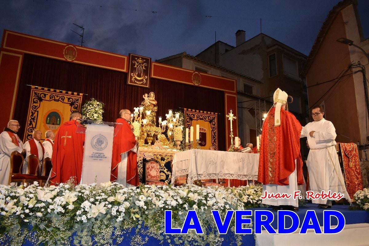 Imágenes de la Misa Solemne de la Apertura del Año Jubilar de la Virgen de las Maravillas en Cehegín