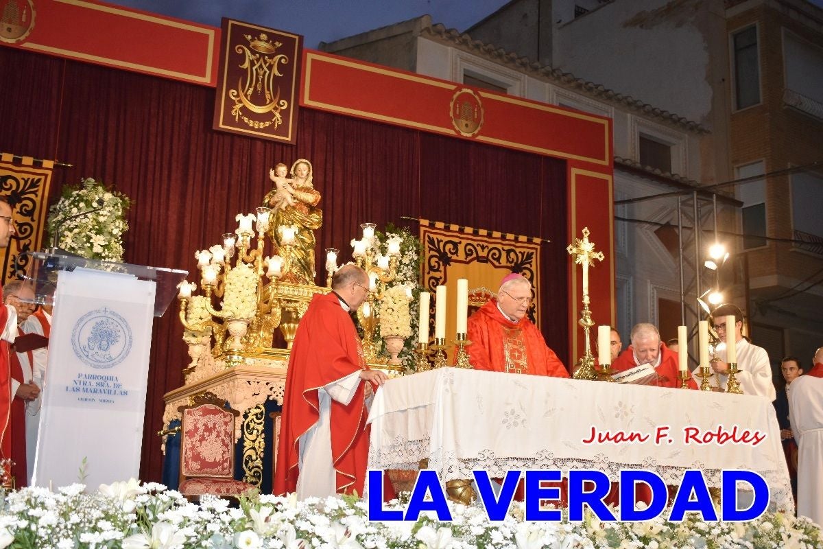 Imágenes de la Misa Solemne de la Apertura del Año Jubilar de la Virgen de las Maravillas en Cehegín