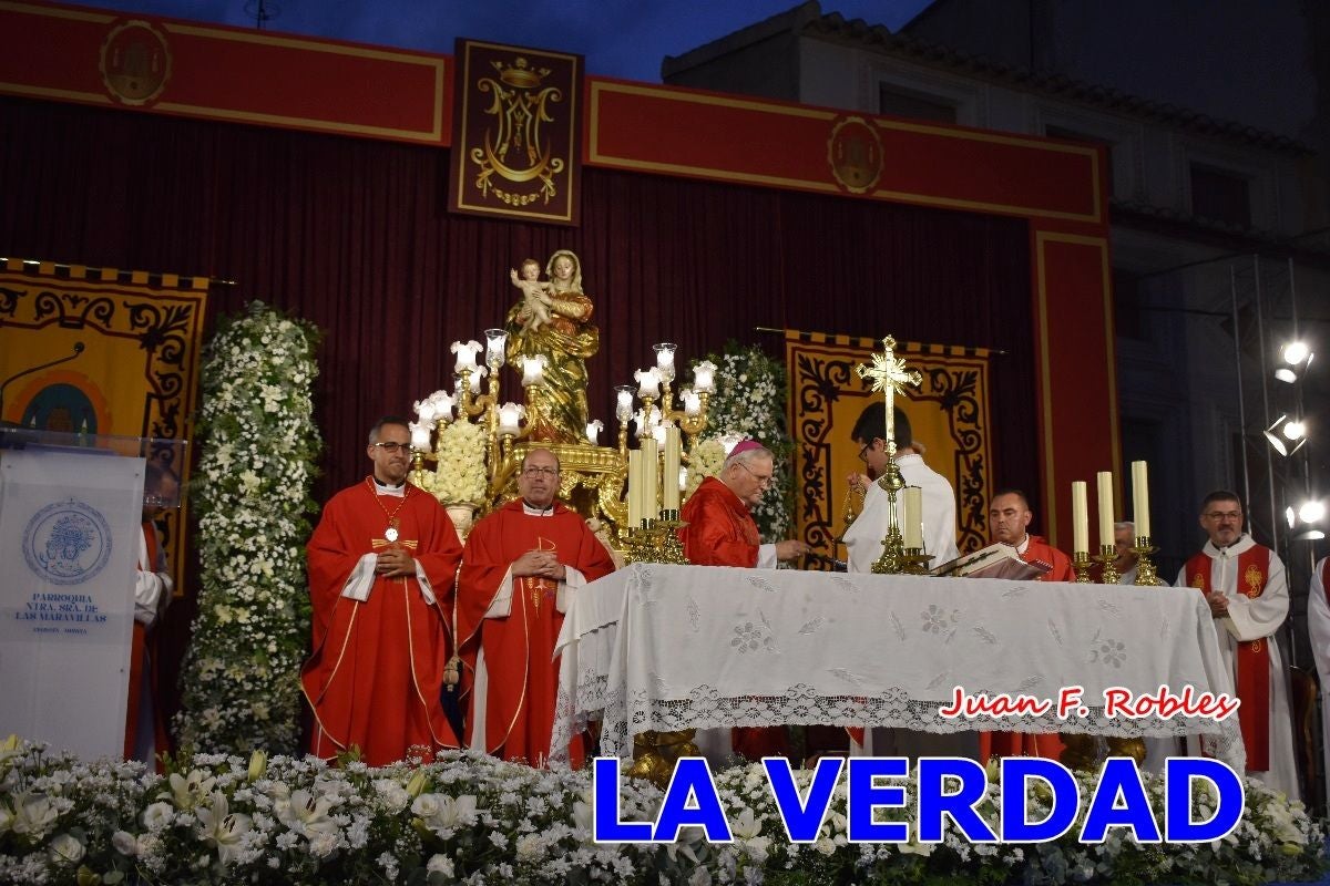Imágenes de la Misa Solemne de la Apertura del Año Jubilar de la Virgen de las Maravillas en Cehegín