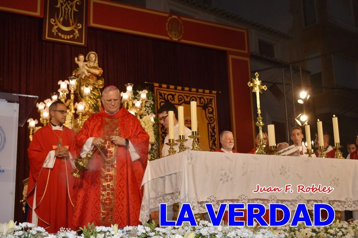 Imágenes de la Misa Solemne de la Apertura del Año Jubilar de la Virgen de las Maravillas en Cehegín
