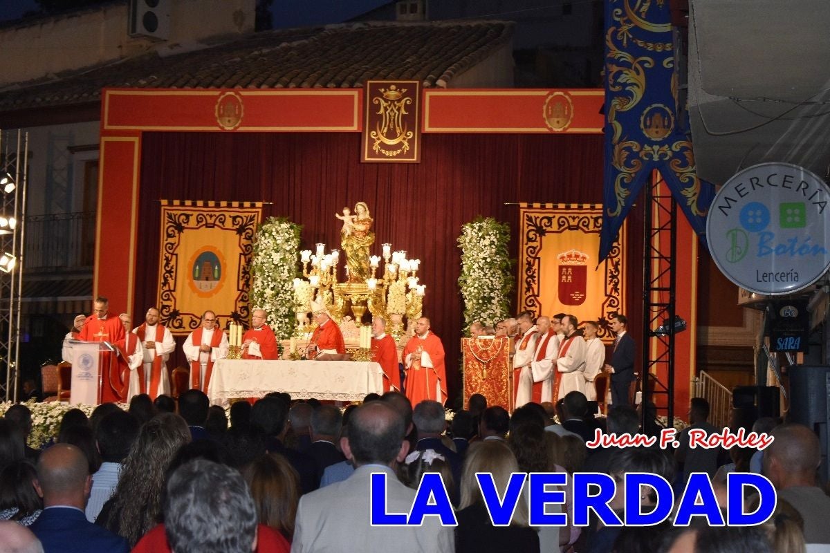 Imágenes de la Misa Solemne de la Apertura del Año Jubilar de la Virgen de las Maravillas en Cehegín