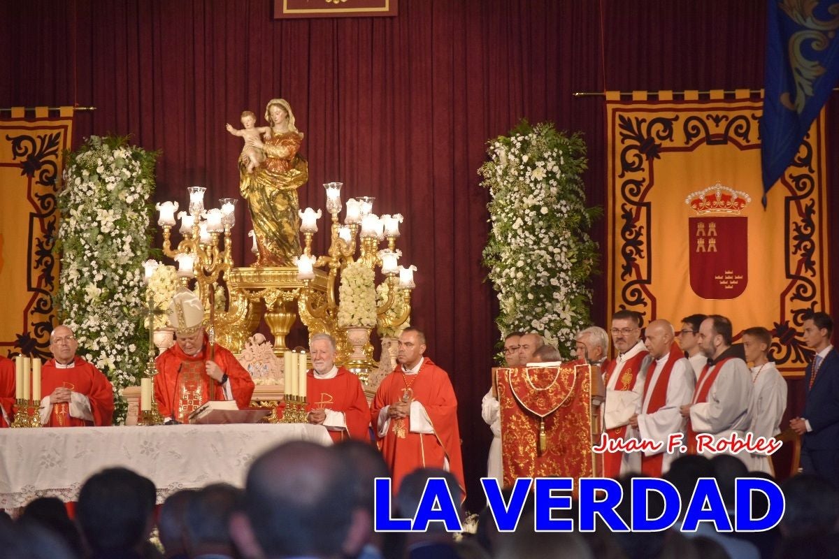 Imágenes de la Misa Solemne de la Apertura del Año Jubilar de la Virgen de las Maravillas en Cehegín