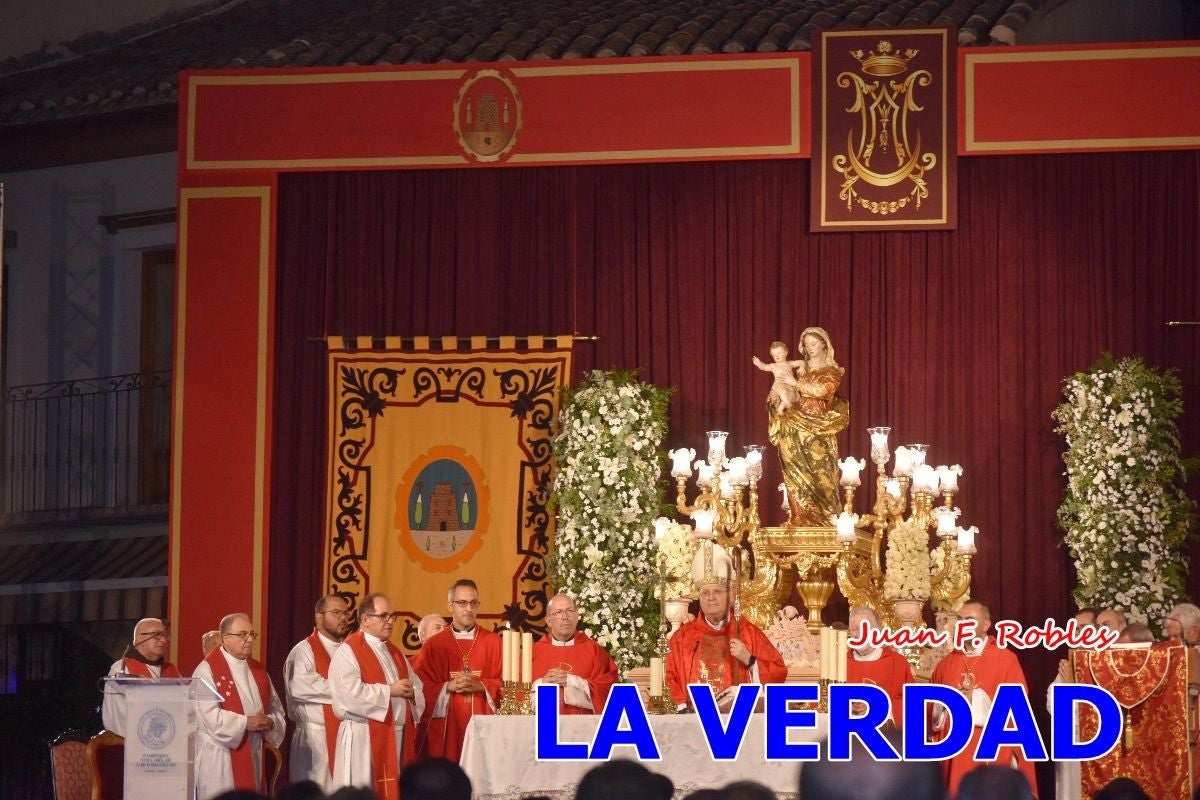 Imágenes de la Misa Solemne de la Apertura del Año Jubilar de la Virgen de las Maravillas en Cehegín