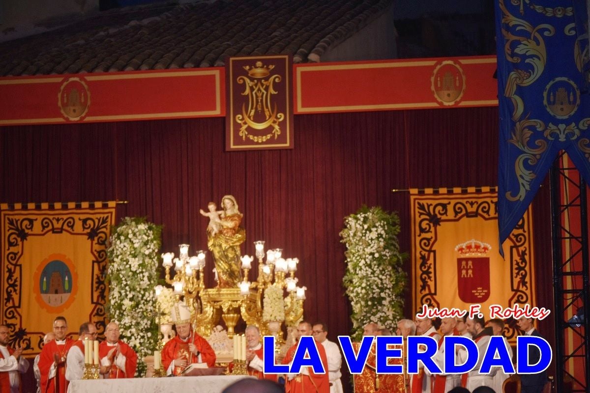 Imágenes de la Misa Solemne de la Apertura del Año Jubilar de la Virgen de las Maravillas en Cehegín