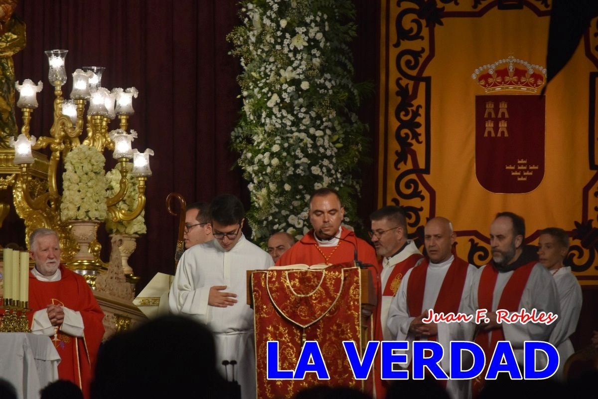 Imágenes de la Misa Solemne de la Apertura del Año Jubilar de la Virgen de las Maravillas en Cehegín