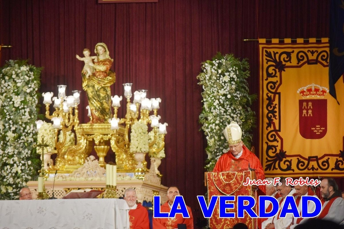 Imágenes de la Misa Solemne de la Apertura del Año Jubilar de la Virgen de las Maravillas en Cehegín