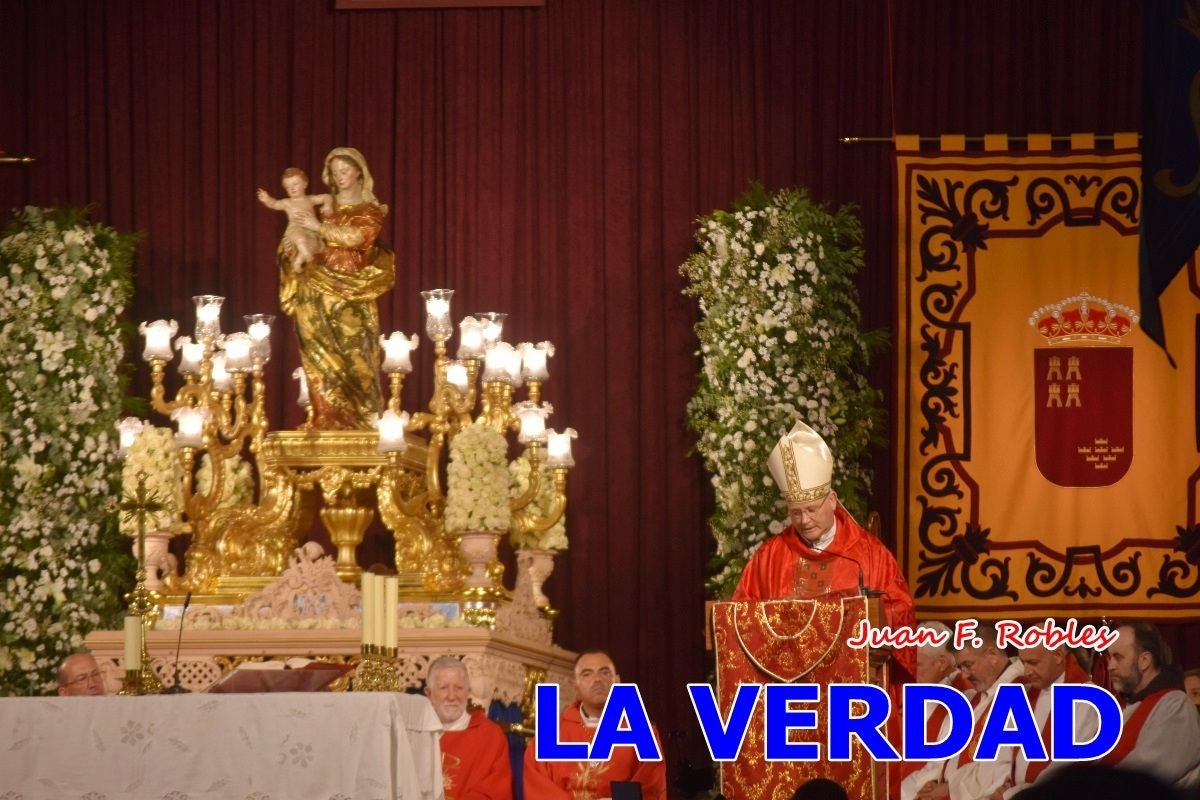 Imágenes de la Misa Solemne de la Apertura del Año Jubilar de la Virgen de las Maravillas en Cehegín