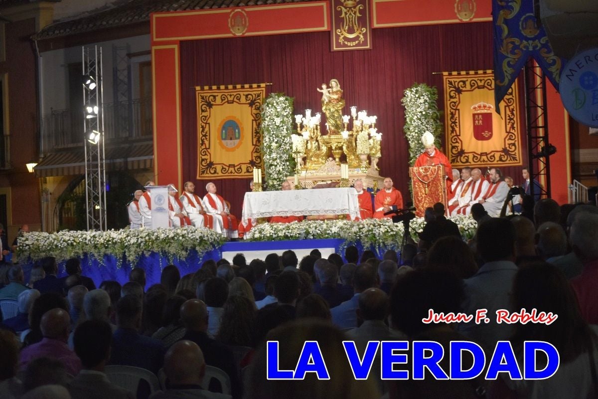 Imágenes de la Misa Solemne de la Apertura del Año Jubilar de la Virgen de las Maravillas en Cehegín