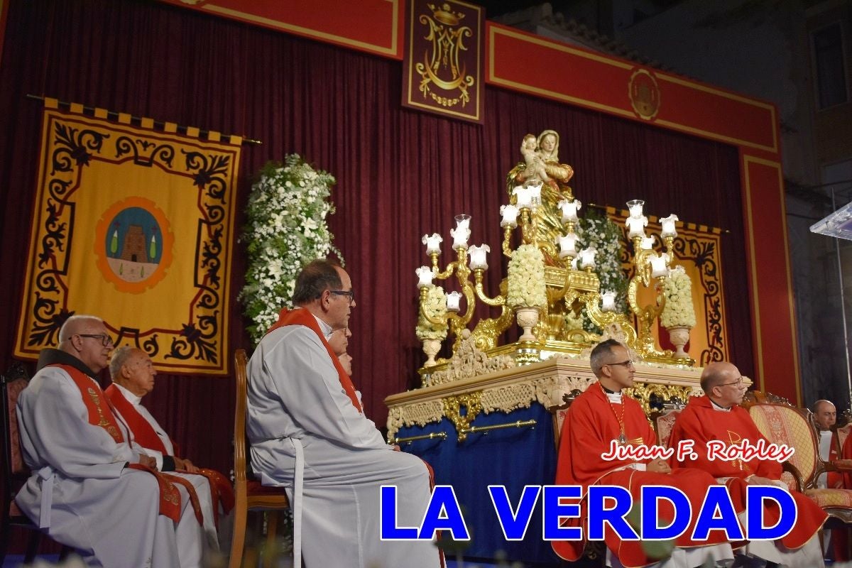 Imágenes de la Misa Solemne de la Apertura del Año Jubilar de la Virgen de las Maravillas en Cehegín