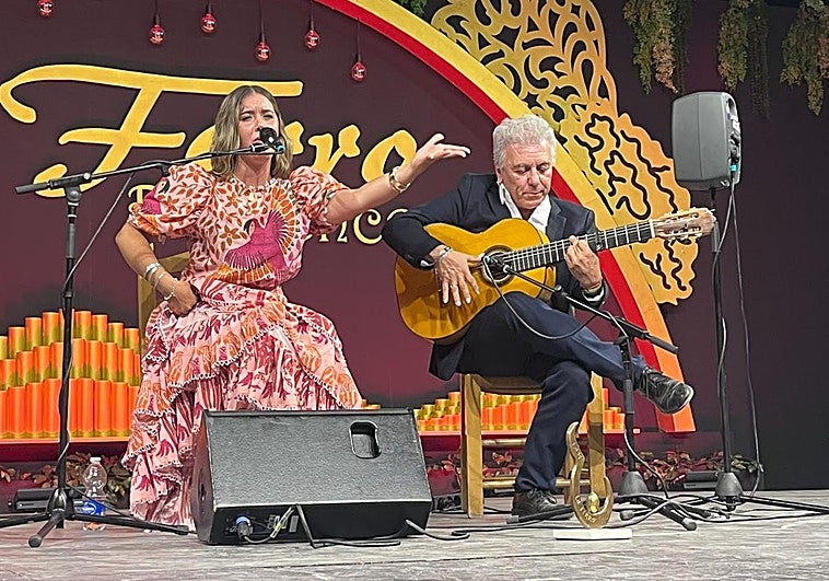 Carmen Carmona, ganadora del festival de Lo Ferro 2025.