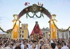 La bajada de la Virgen de la Fuensanta a Murcia en septiembre de 2024.