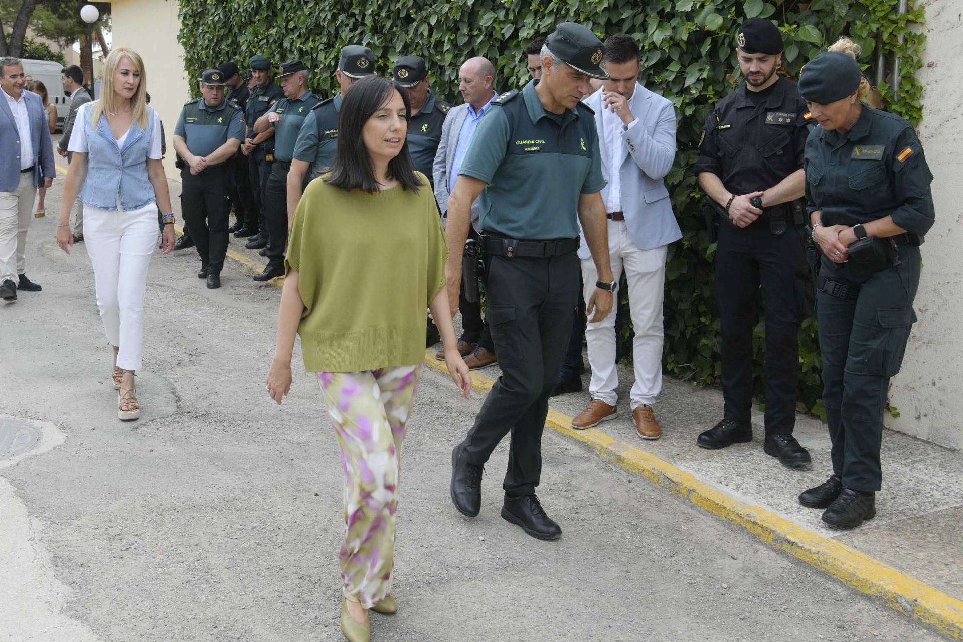 La visita de Mercedes González a Torre Pacheco, en imágenes