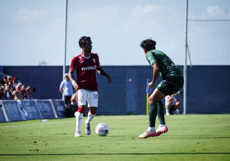 El juego bonito de Luizinho empieza a asomar en el Murcia
