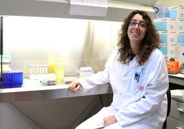 La investigadora, Ana Albaladejo González.