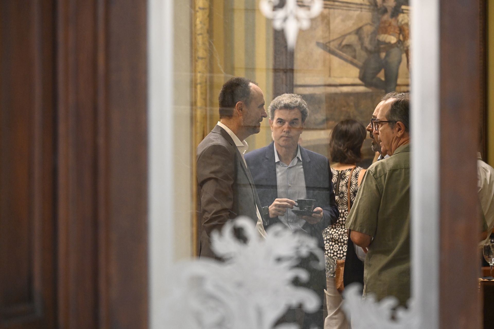 Periodismo en el Círculo de Economía, en imágenes