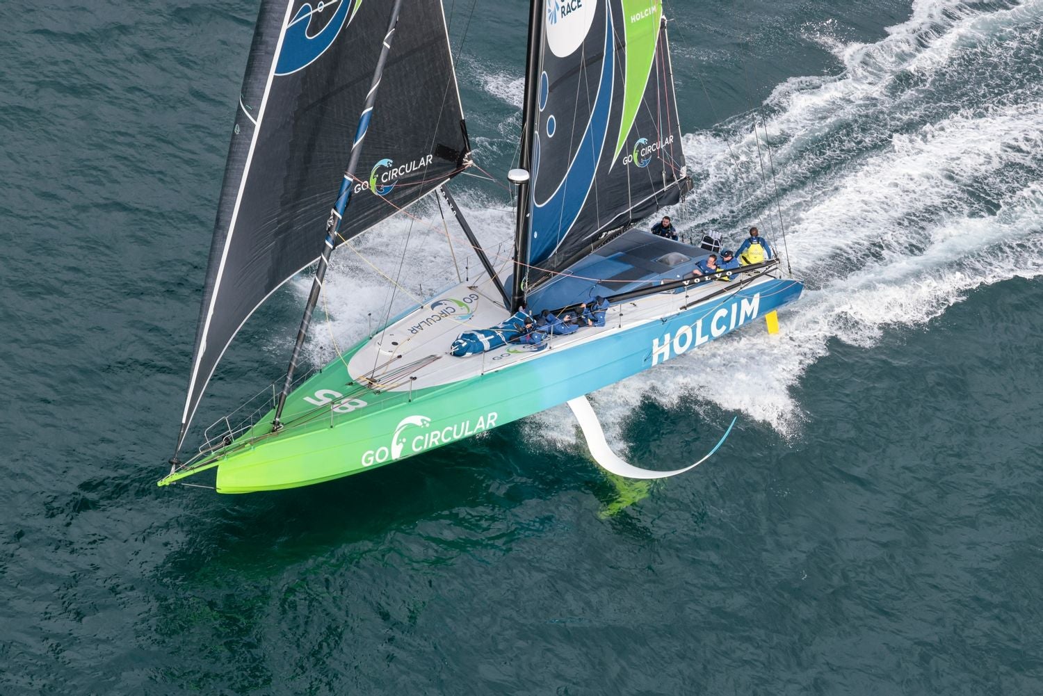 En imágenes, regatistas y embarcaciones participantes en la Ocean Race