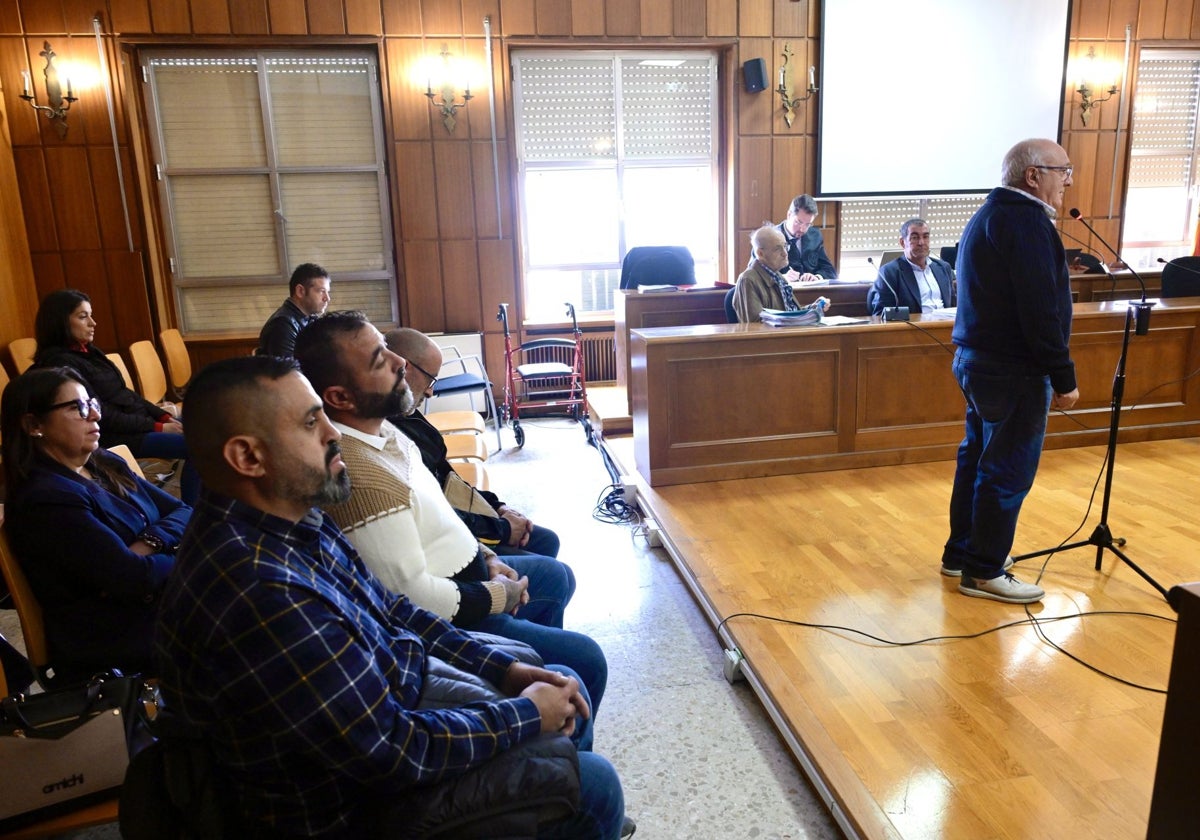 Valentín Sánchez, el 4 de diciembre ante la Audiencia.