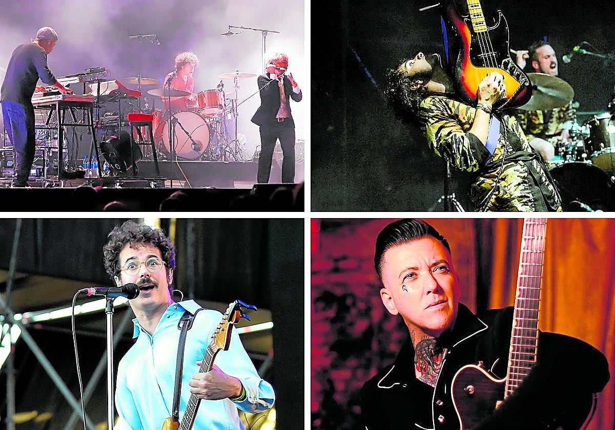 León Benavente, Los Bengala, Cala Vento y Al Dual.