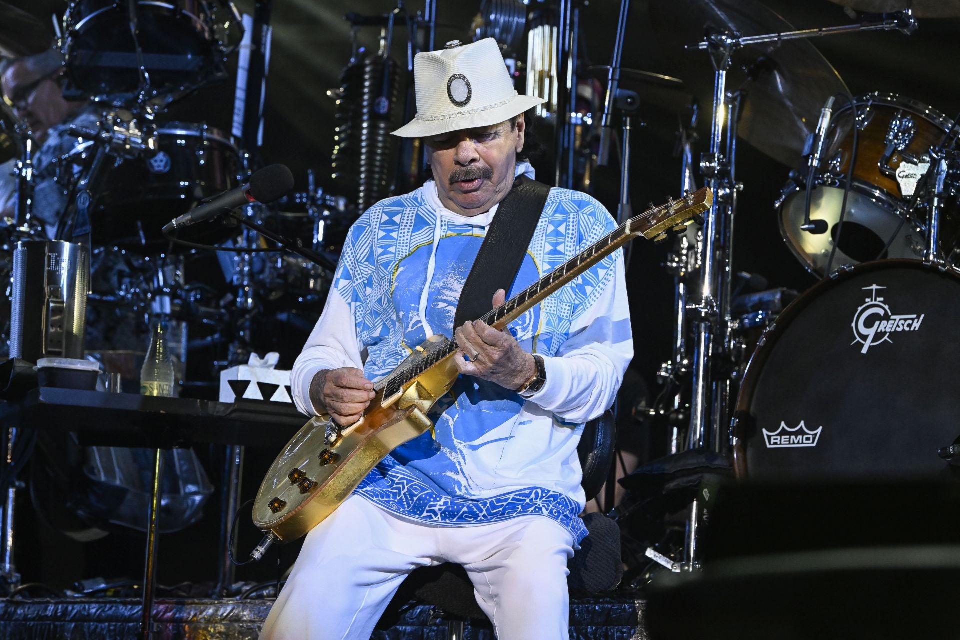 El concierto de Santana en Murcia, en imágenes
