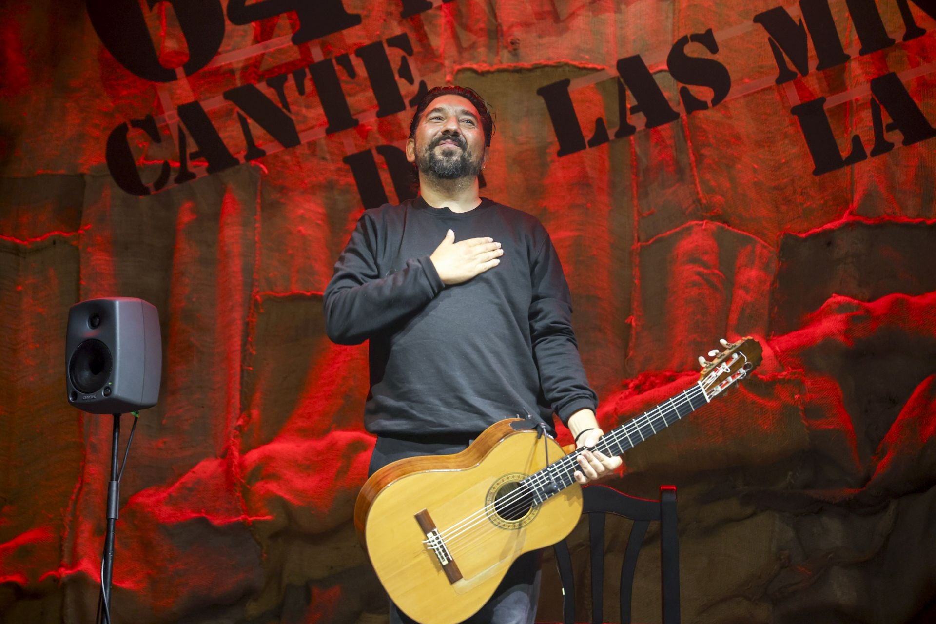 El concierto de Antonio Rey en el festival de Cante de las Minas, en imágenes
