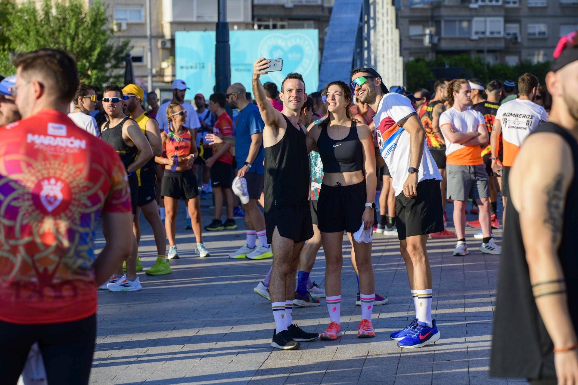 El reto de Sergio Turull &#039;Pitufollow&#039; en Murcia, en imágenes