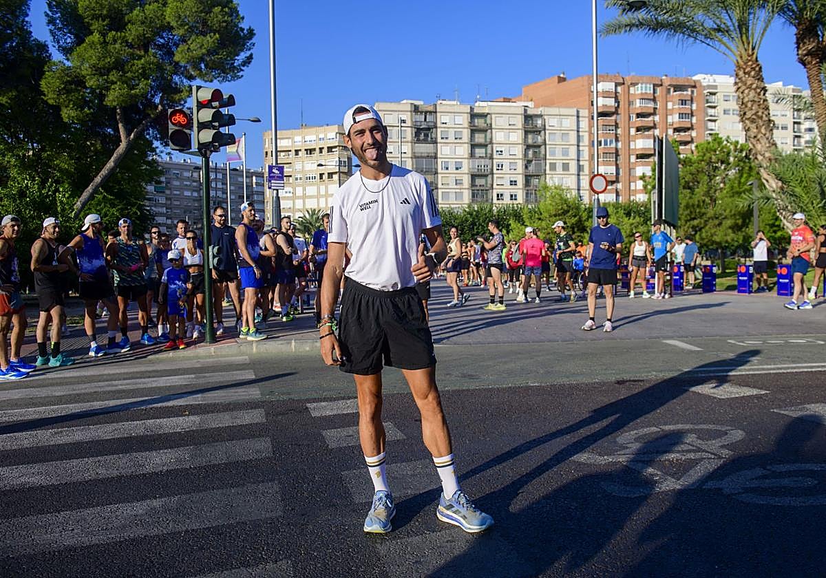 El reto de Sergio Turull &#039;Pitufollow&#039; en Murcia, en imágenes