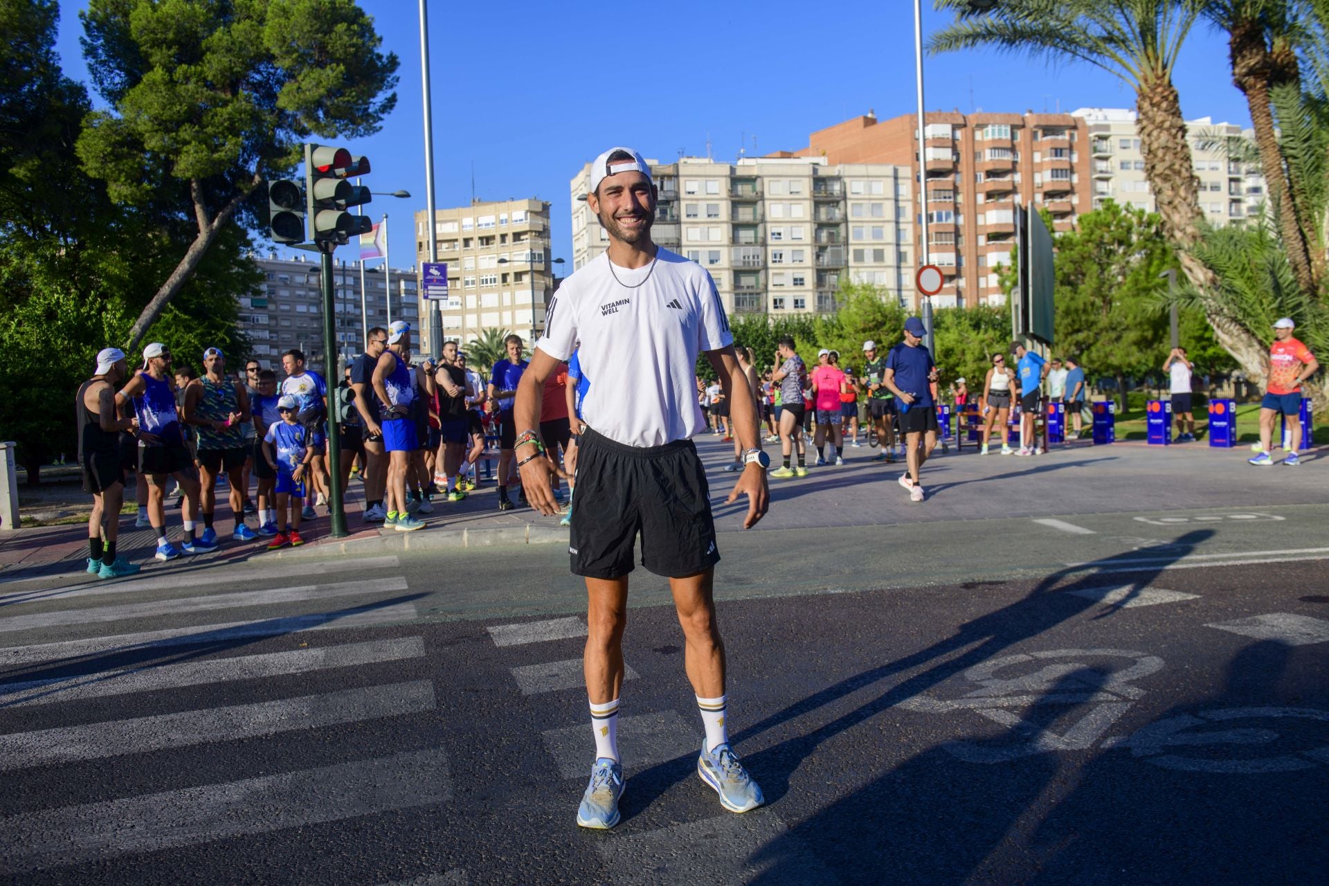 El reto de Sergio Turull &#039;Pitufollow&#039; en Murcia, en imágenes