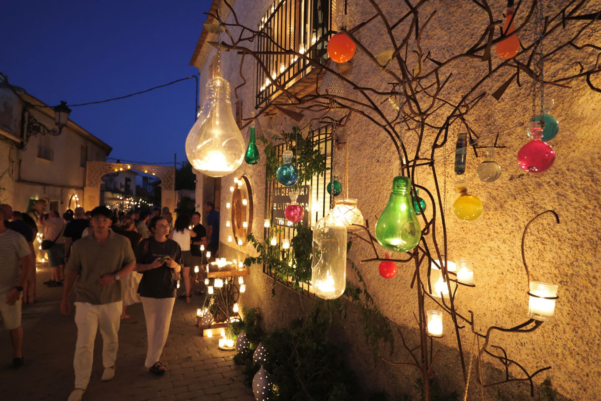 En imágenes, la Noche en Vela de Aledo