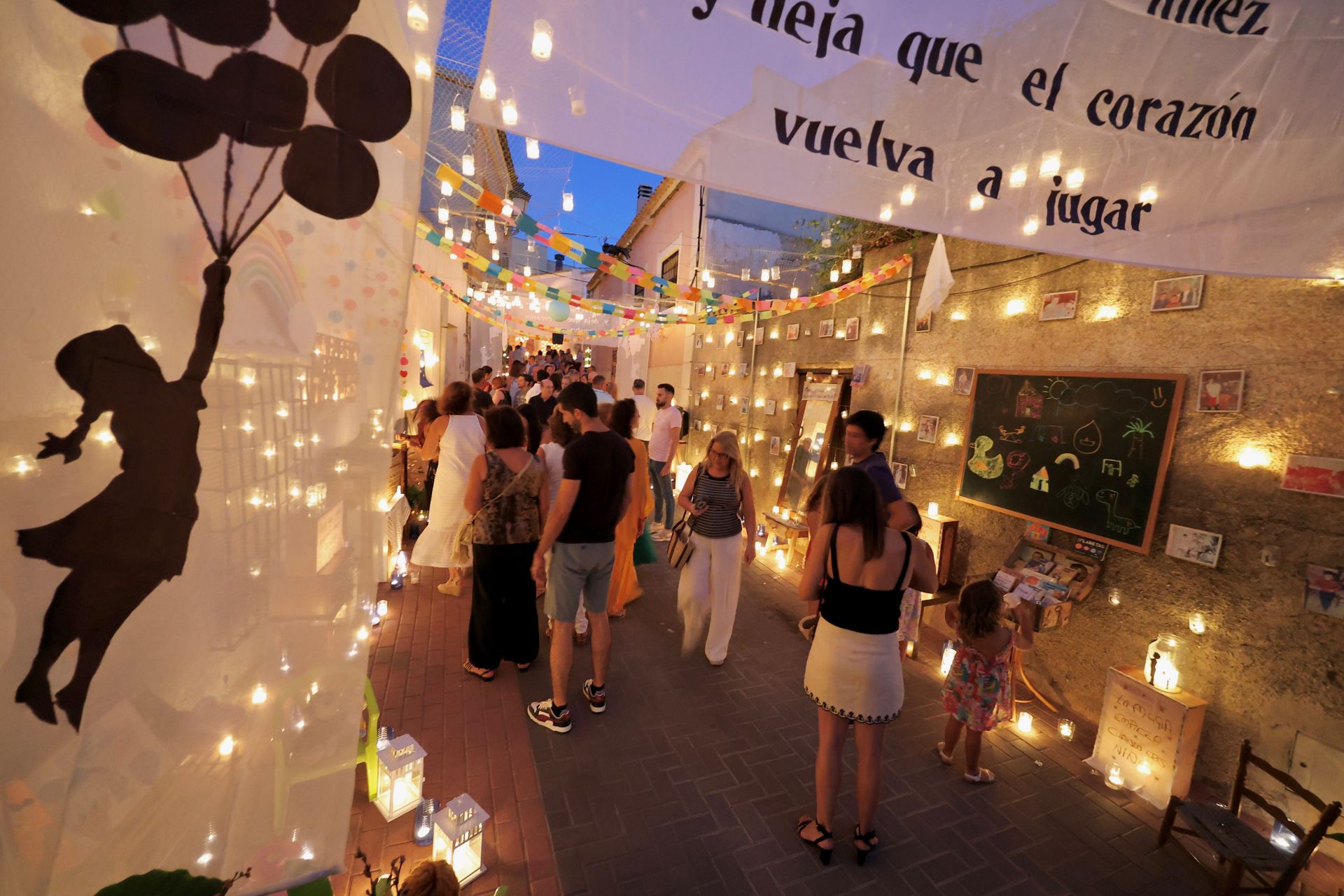 En imágenes, la Noche en Vela de Aledo