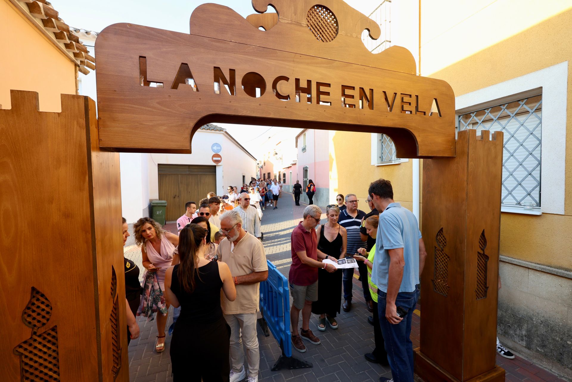 En imágenes, la Noche en Vela de Aledo