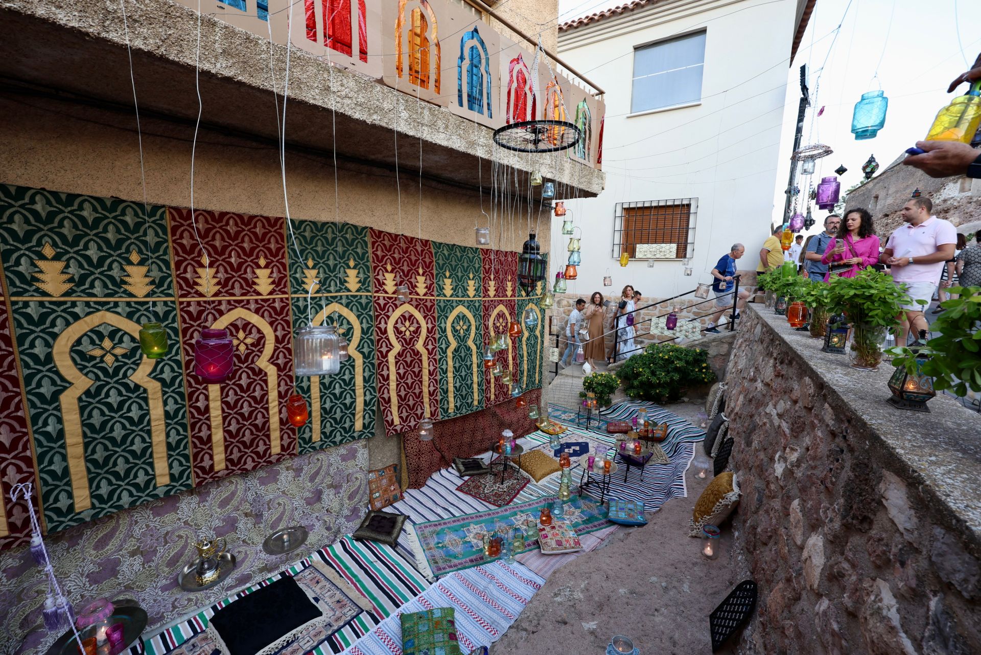 En imágenes, la Noche en Vela de Aledo