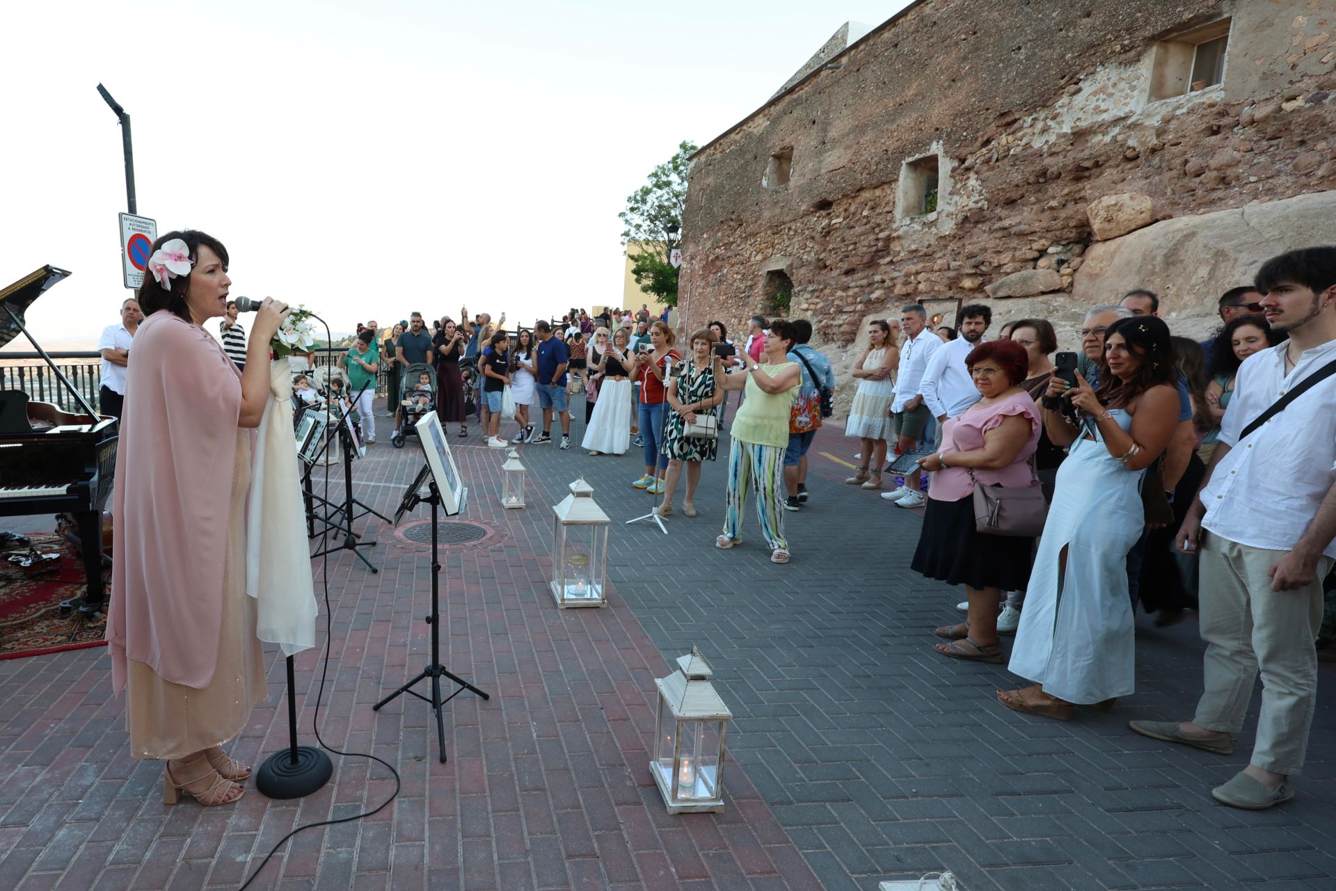 En imágenes, la Noche en Vela de Aledo