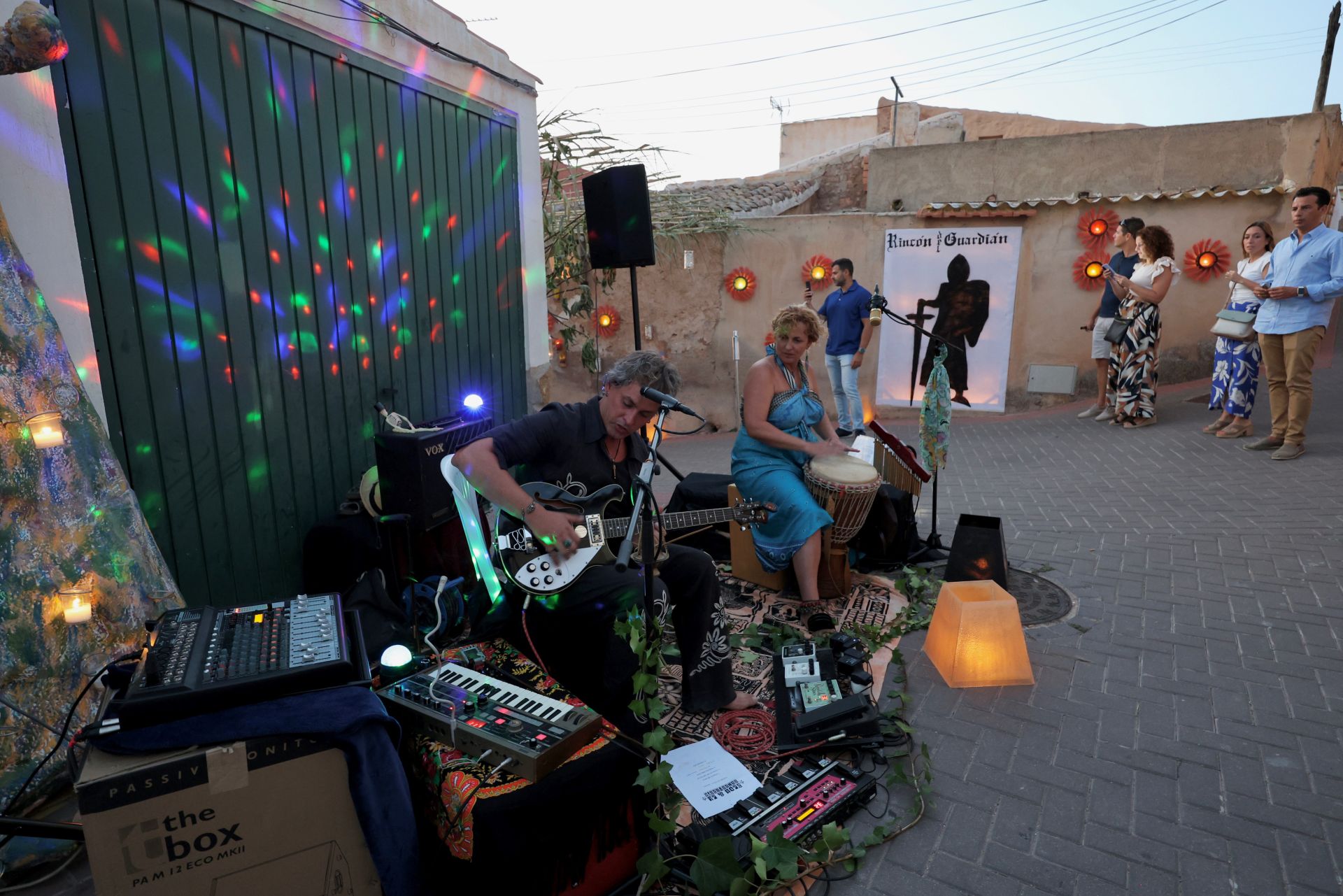 En imágenes, la Noche en Vela de Aledo