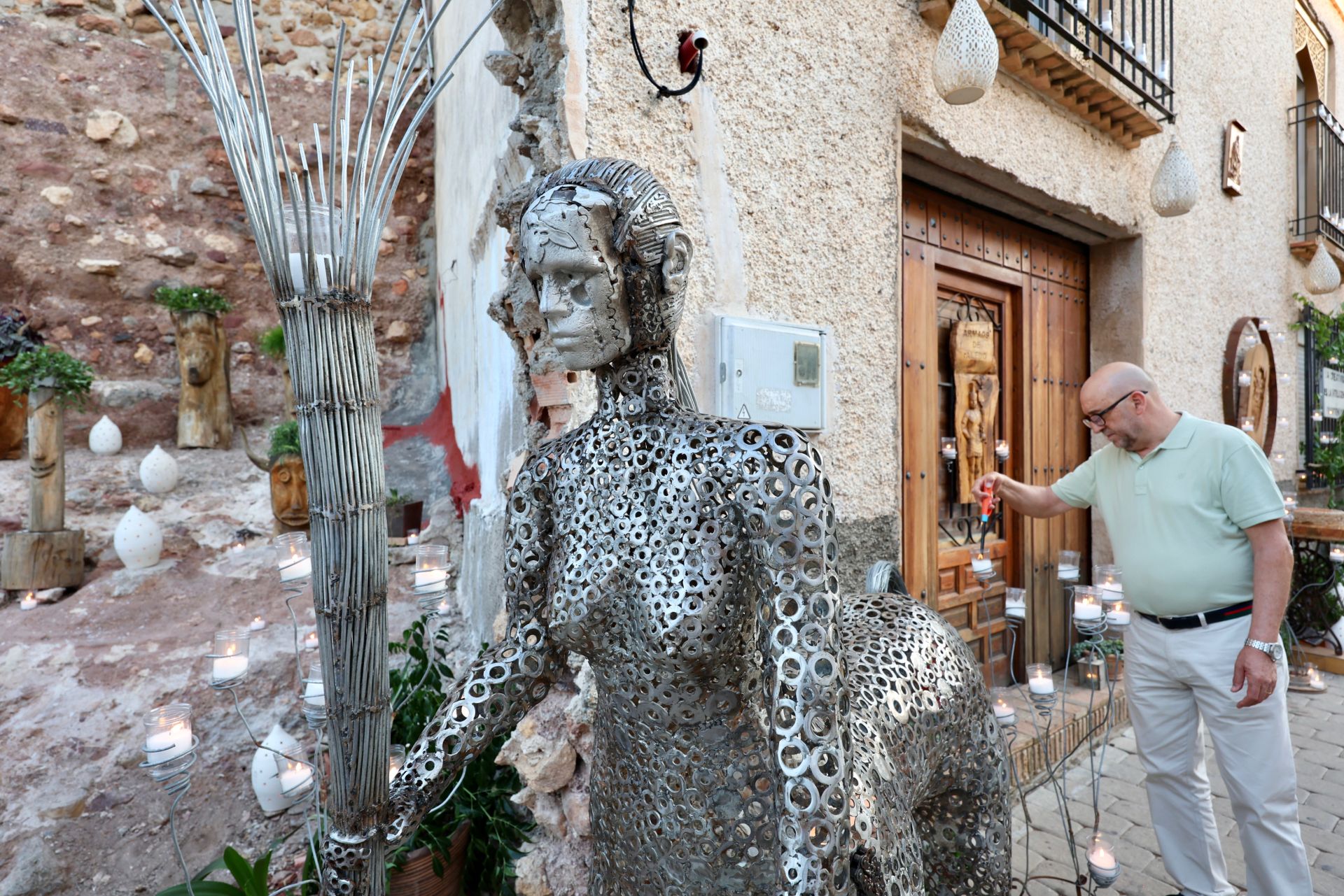 En imágenes, la Noche en Vela de Aledo