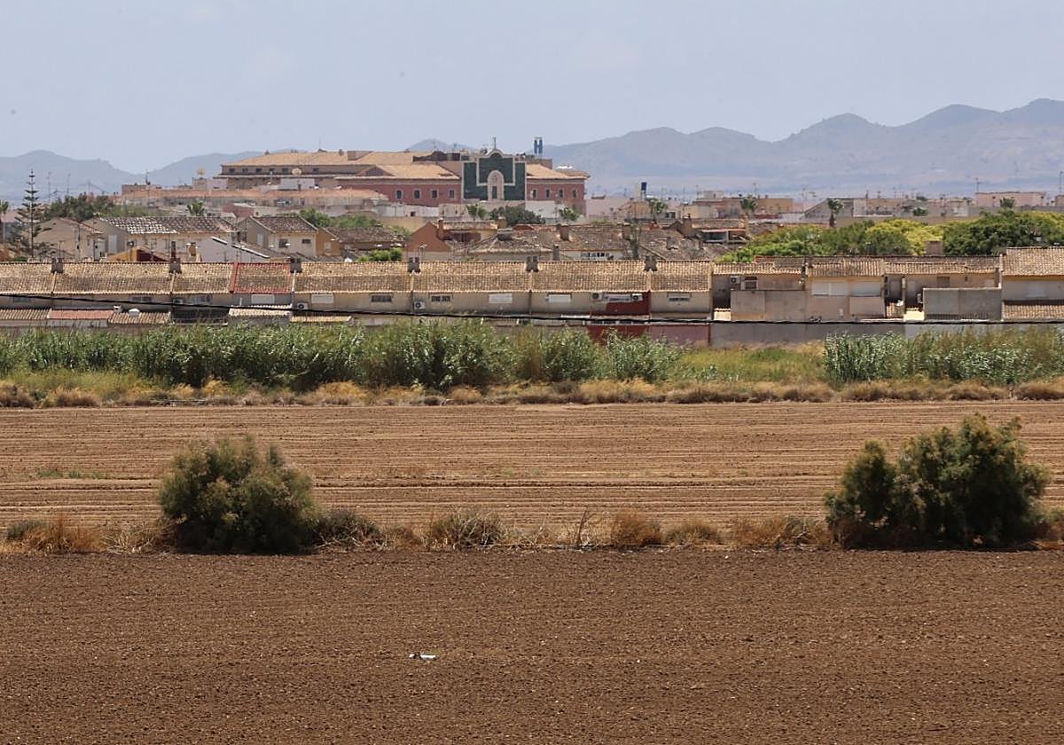 Terrenos en Los Alcázares donde el Miteco proyecta un parque para frenar inundaciones.