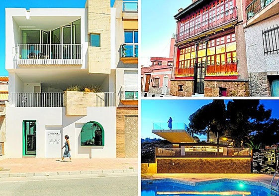 Casa en barrio de pescadores, restauración del Casino y cafetería El Faro.