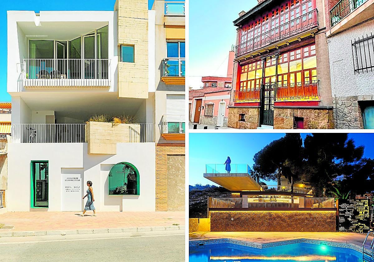 Casa en barrio de pescadores, restauración del Casino y cafetería El Faro.