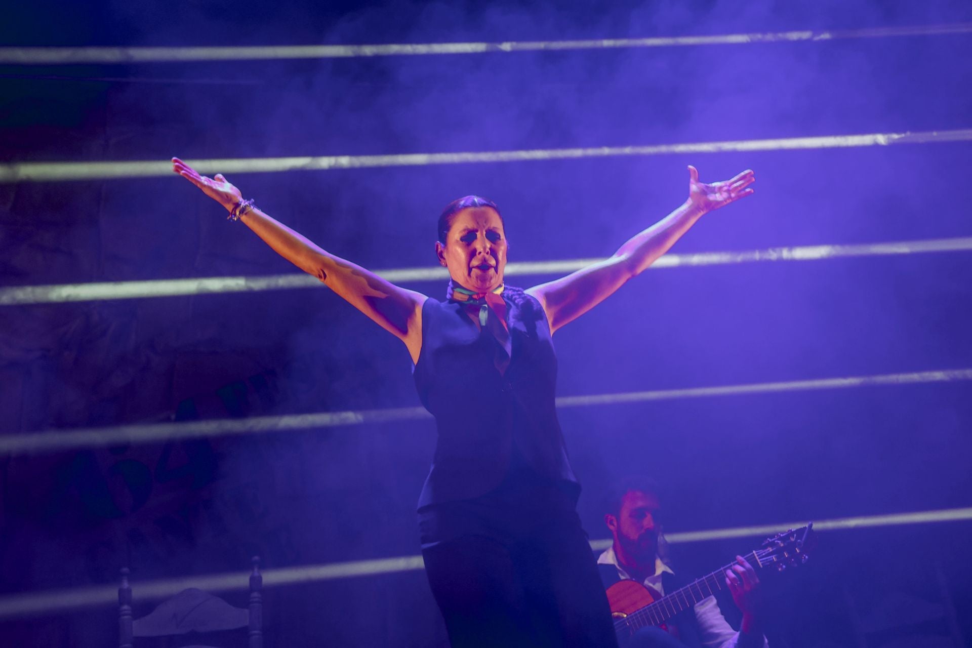 La actuación de Sara Baras en el Cante de las Minas, en imágenes