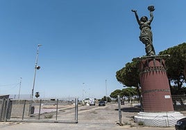 Operarios ya se presentaban esta semana en el campamento para renovar canalizaciones en el interior del recinto.