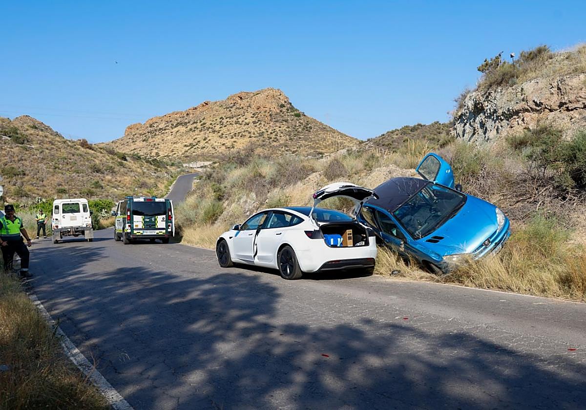 Accidente ocurrido en la carretera el pasado 3 de julio.