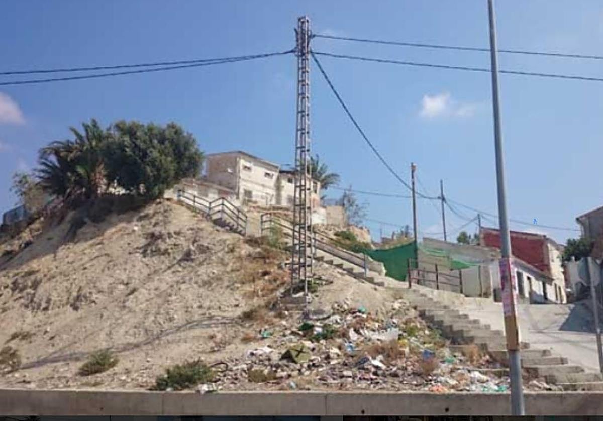 Barriada del Cabezo de la Fuensantilla donde ocurrieron los hechos.