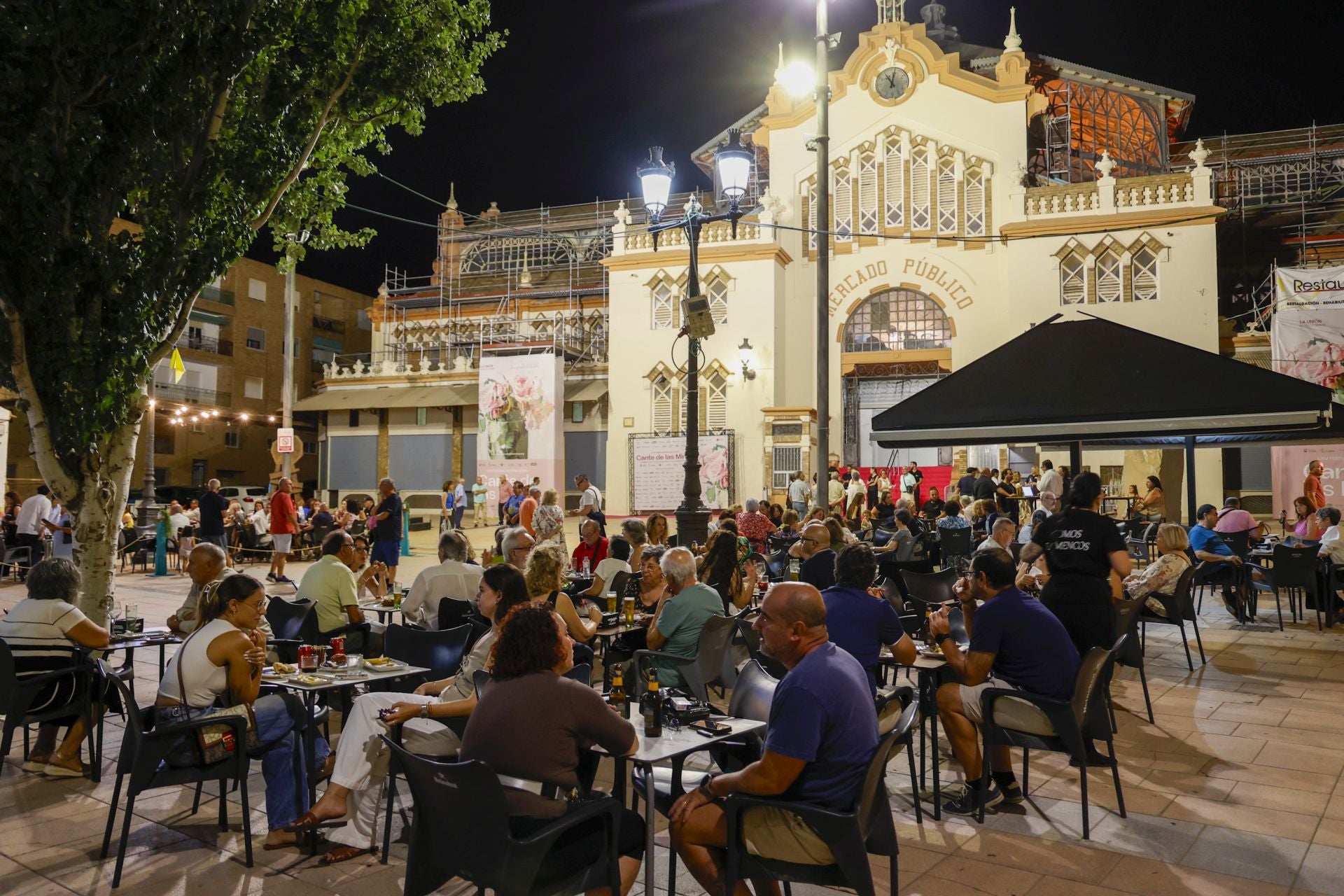 En imágenes, actuaciones de Mayte Martín y Ezequiel Benítez en el Cante de las Minas