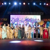 Momento de la gala de elección de los personajes del carnaval.